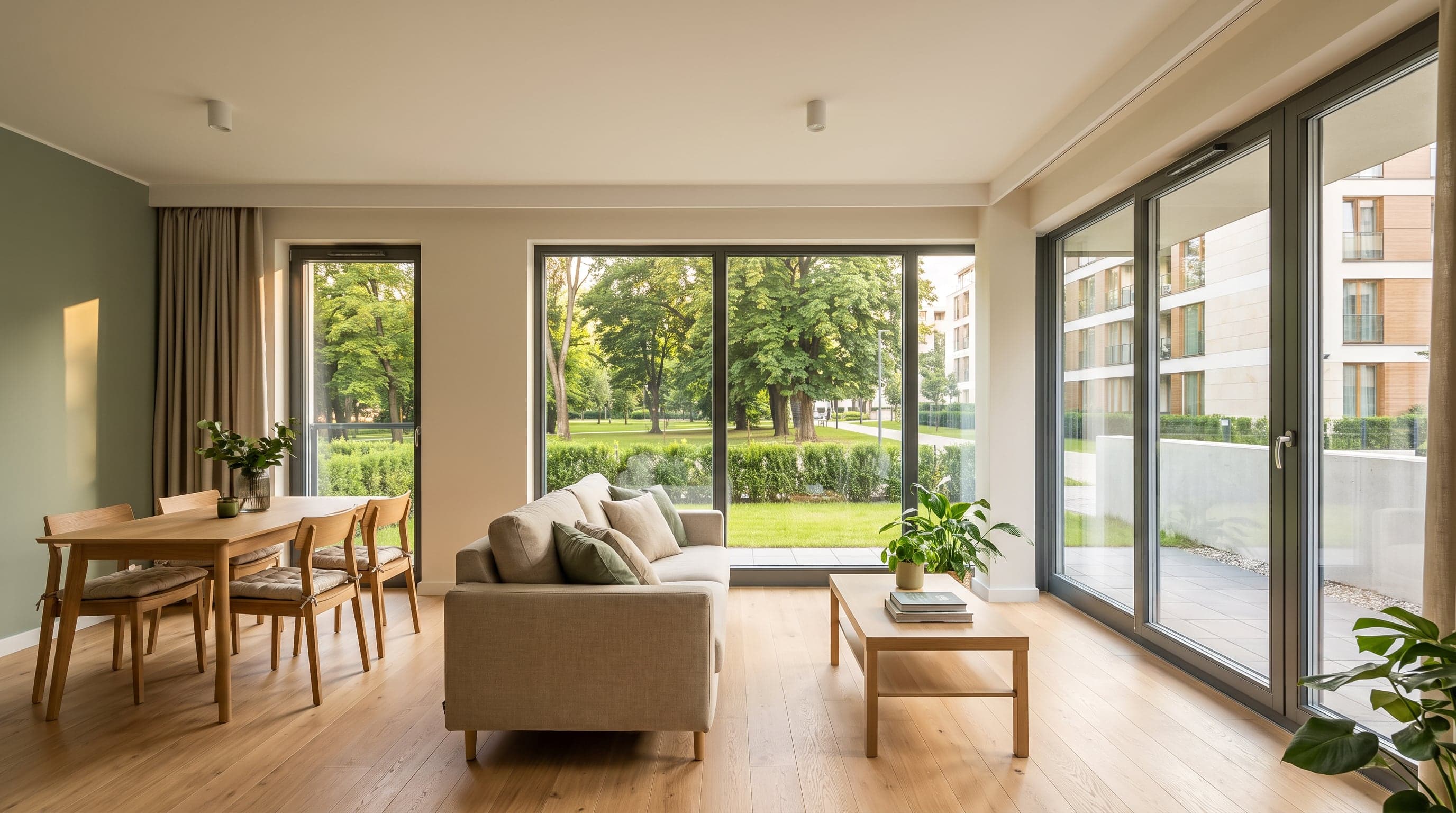 The main view of apartment A35