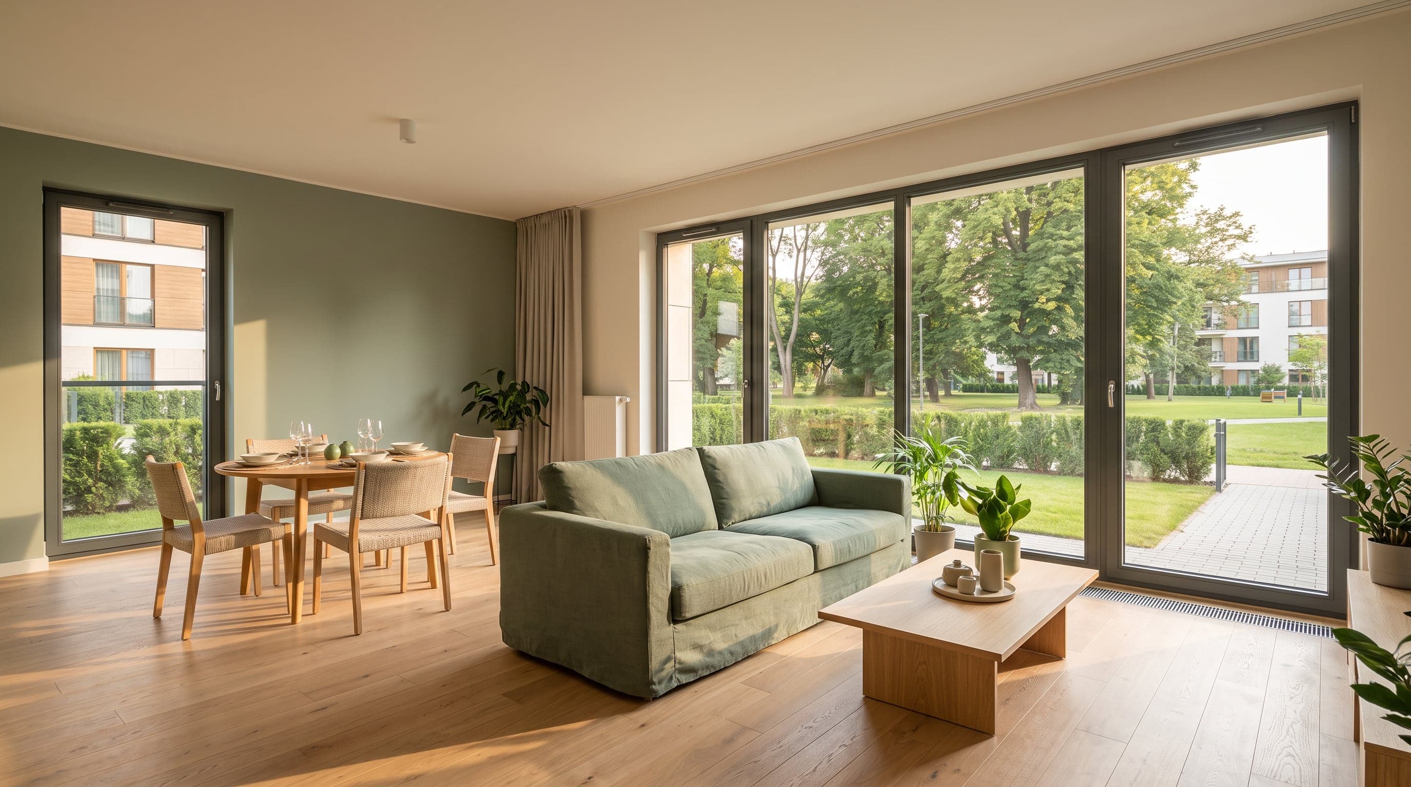 The main view of apartment A17