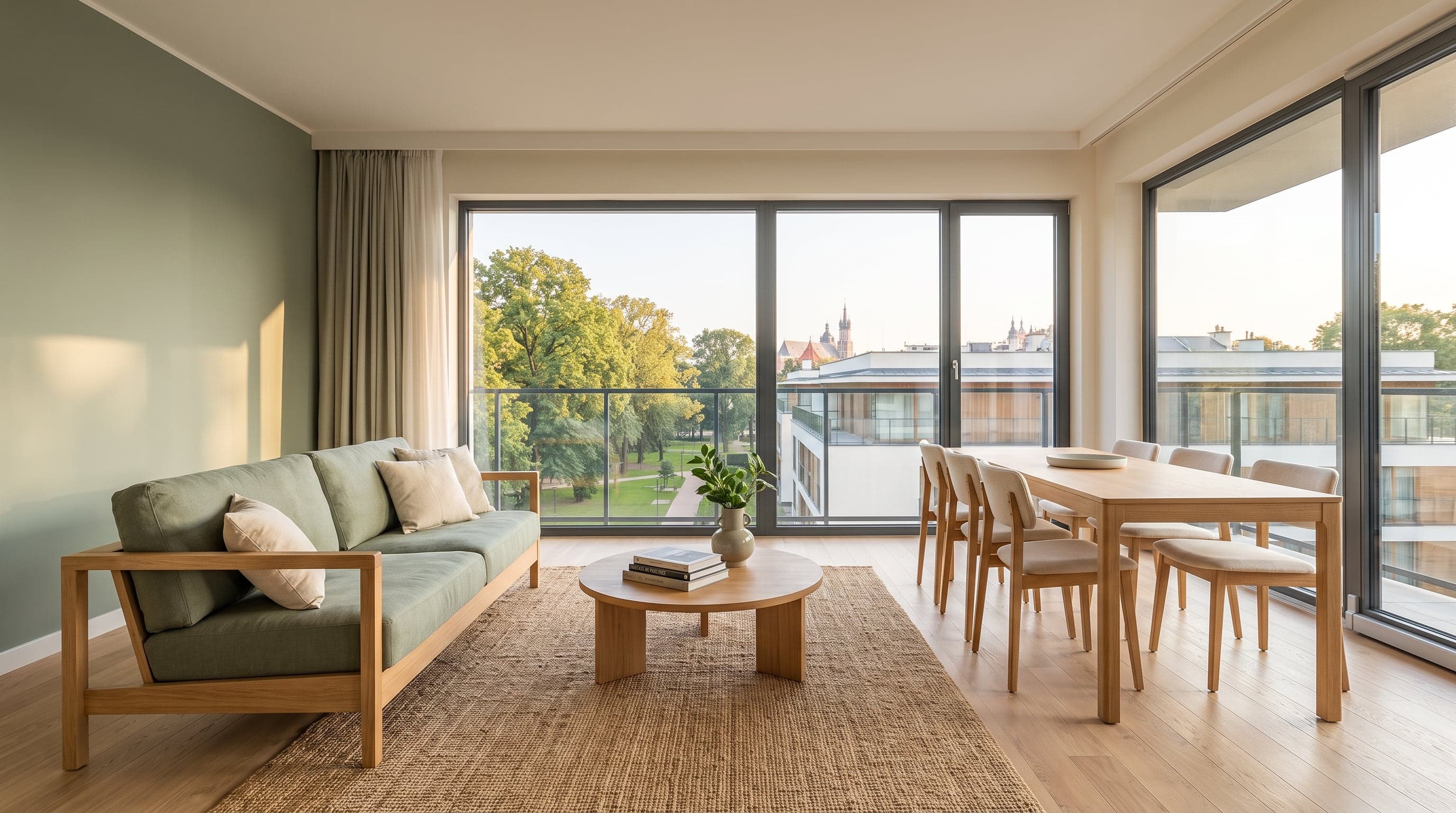 The main view of apartment A22