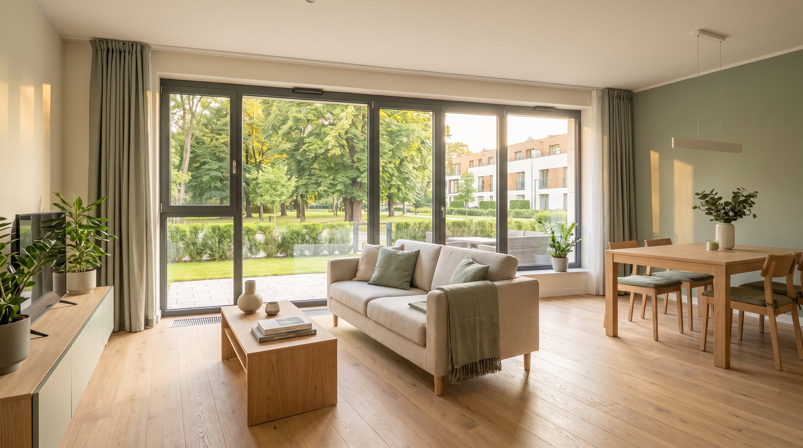 The main view of apartment A10