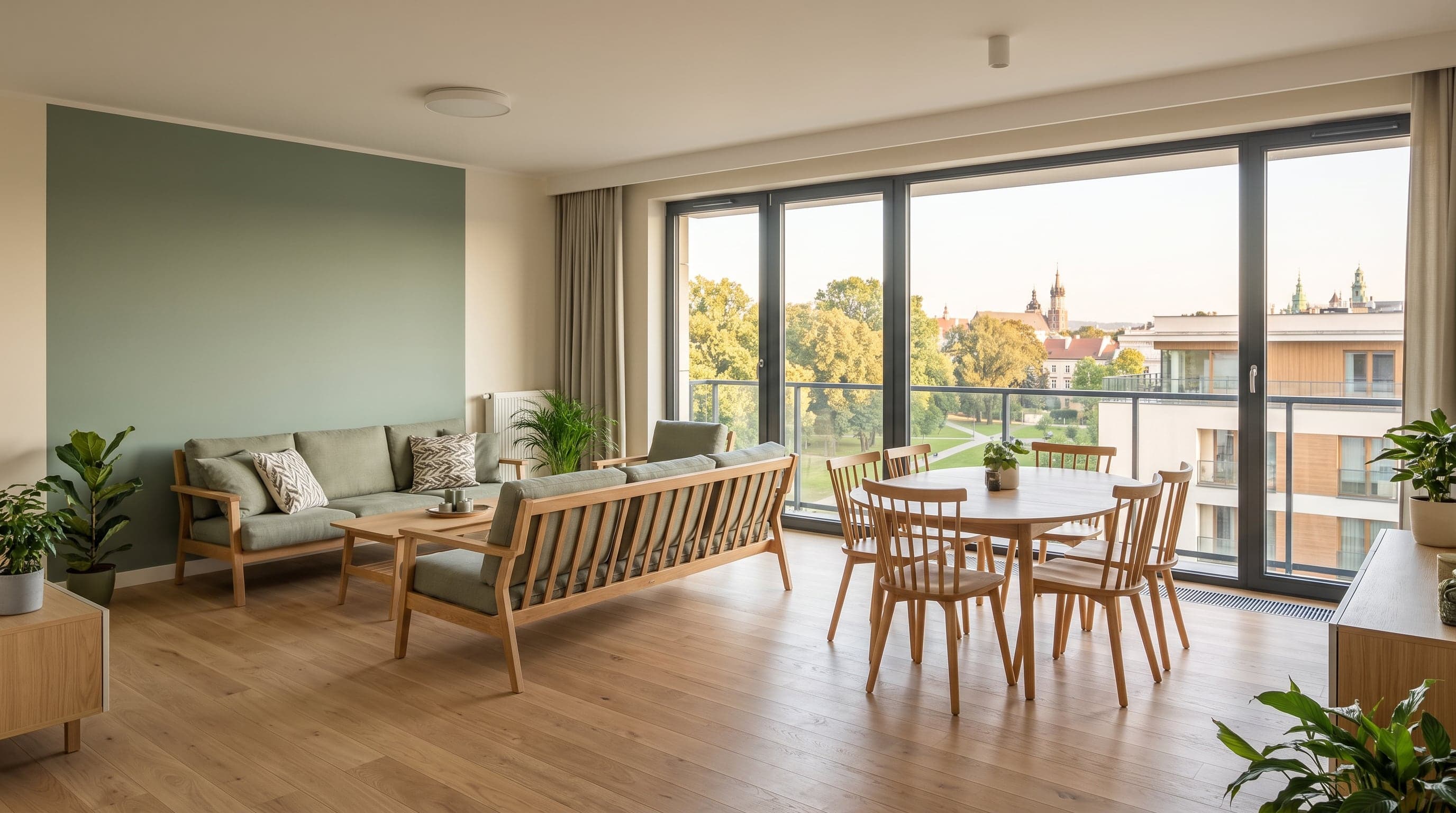 The main view of apartment A7