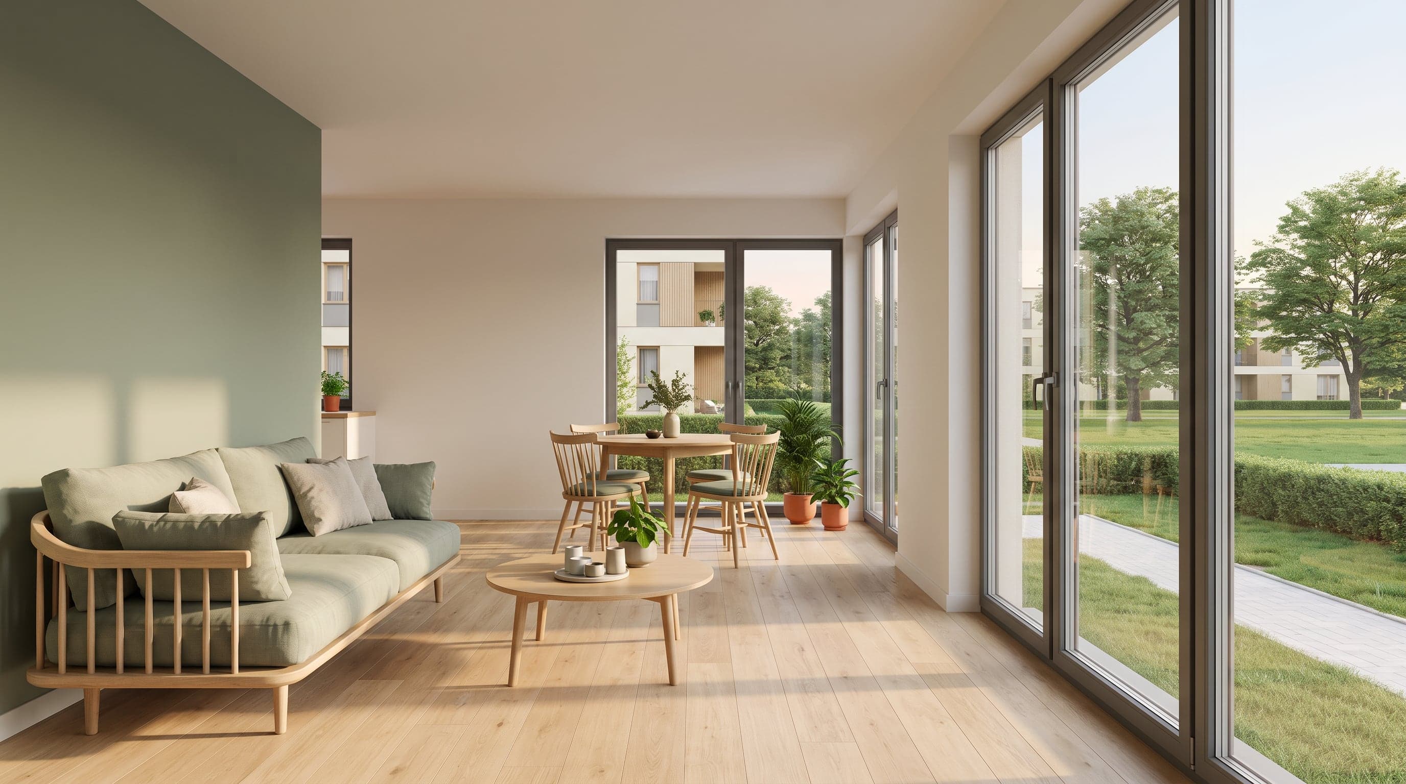 The main view of apartment A46